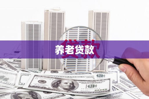 巨野养老贷款